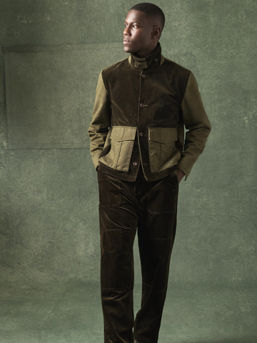 Corduroy & Canvas Jacket